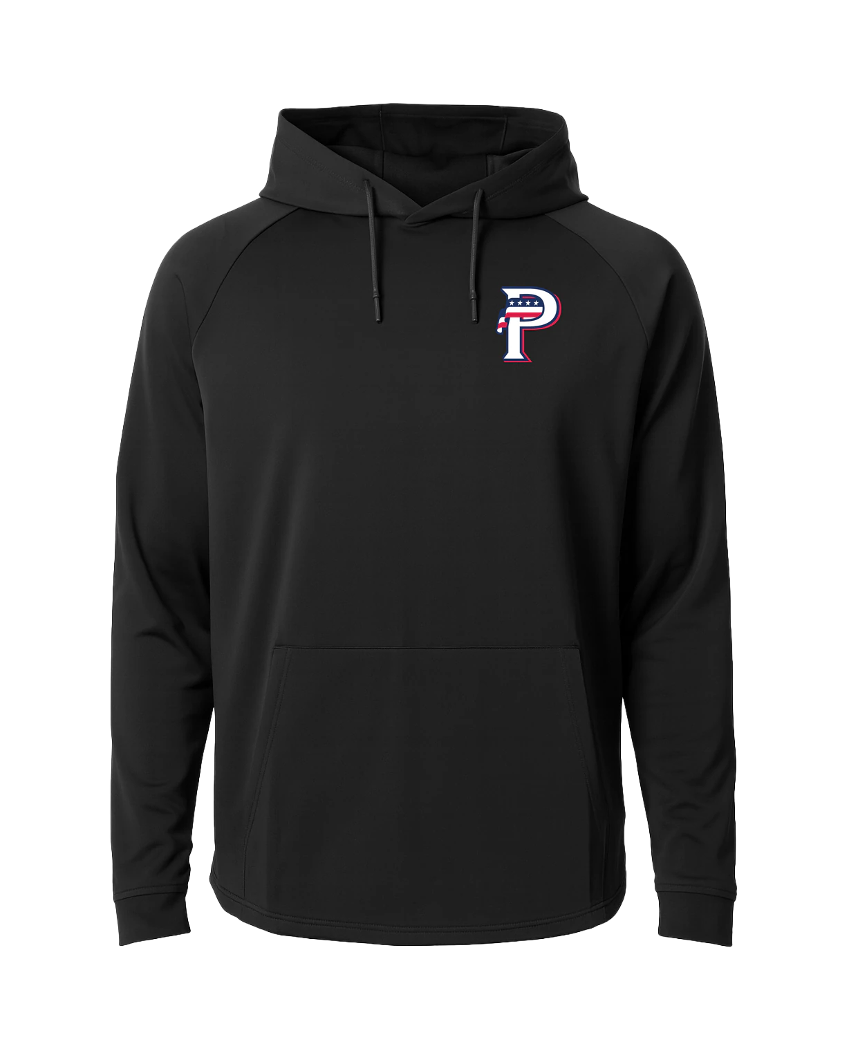 USA BASEBALL - Black Hoodie - Left Chest