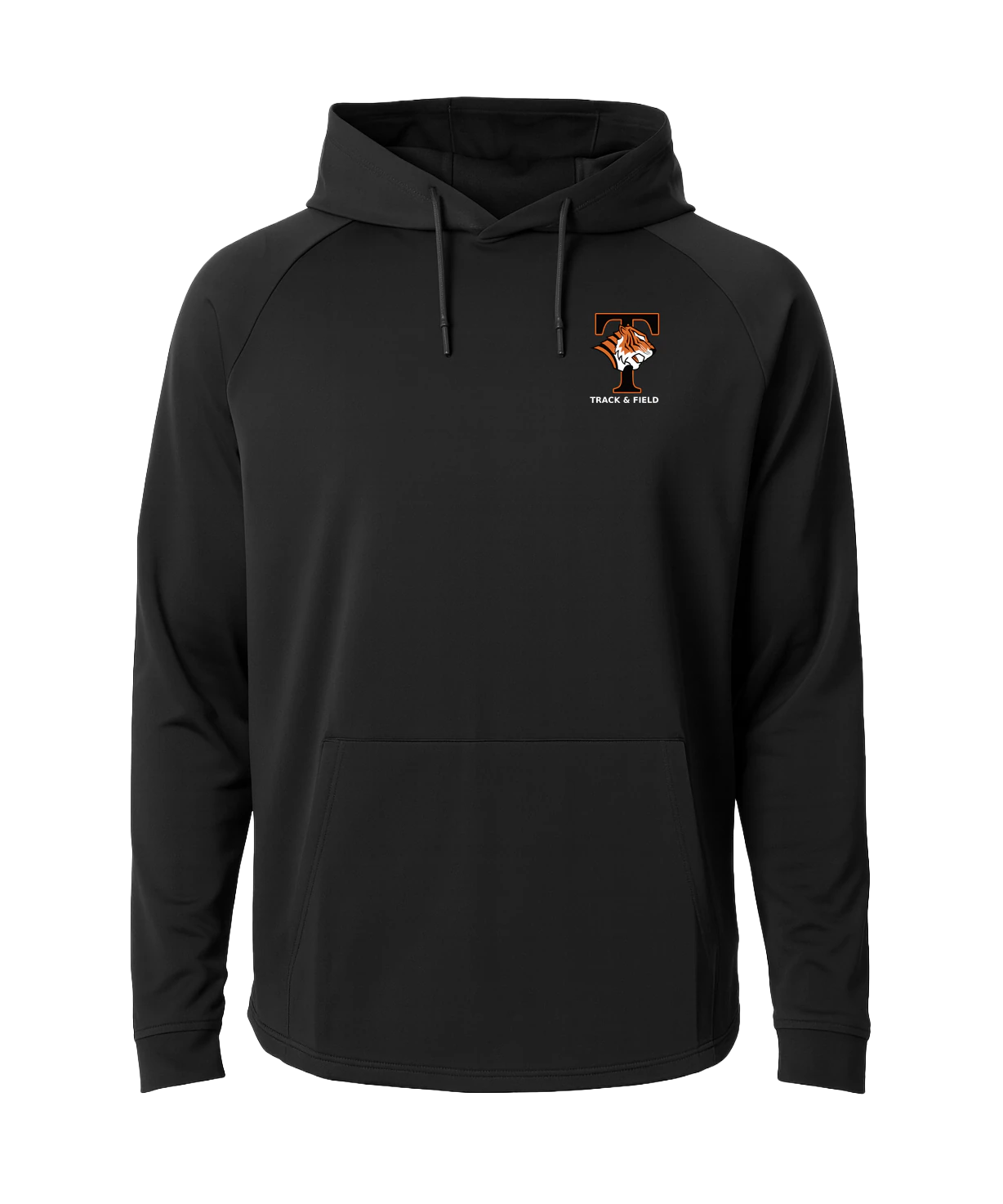 St. Cloud Tech Track & Field - Black Hoodie - Left Chest