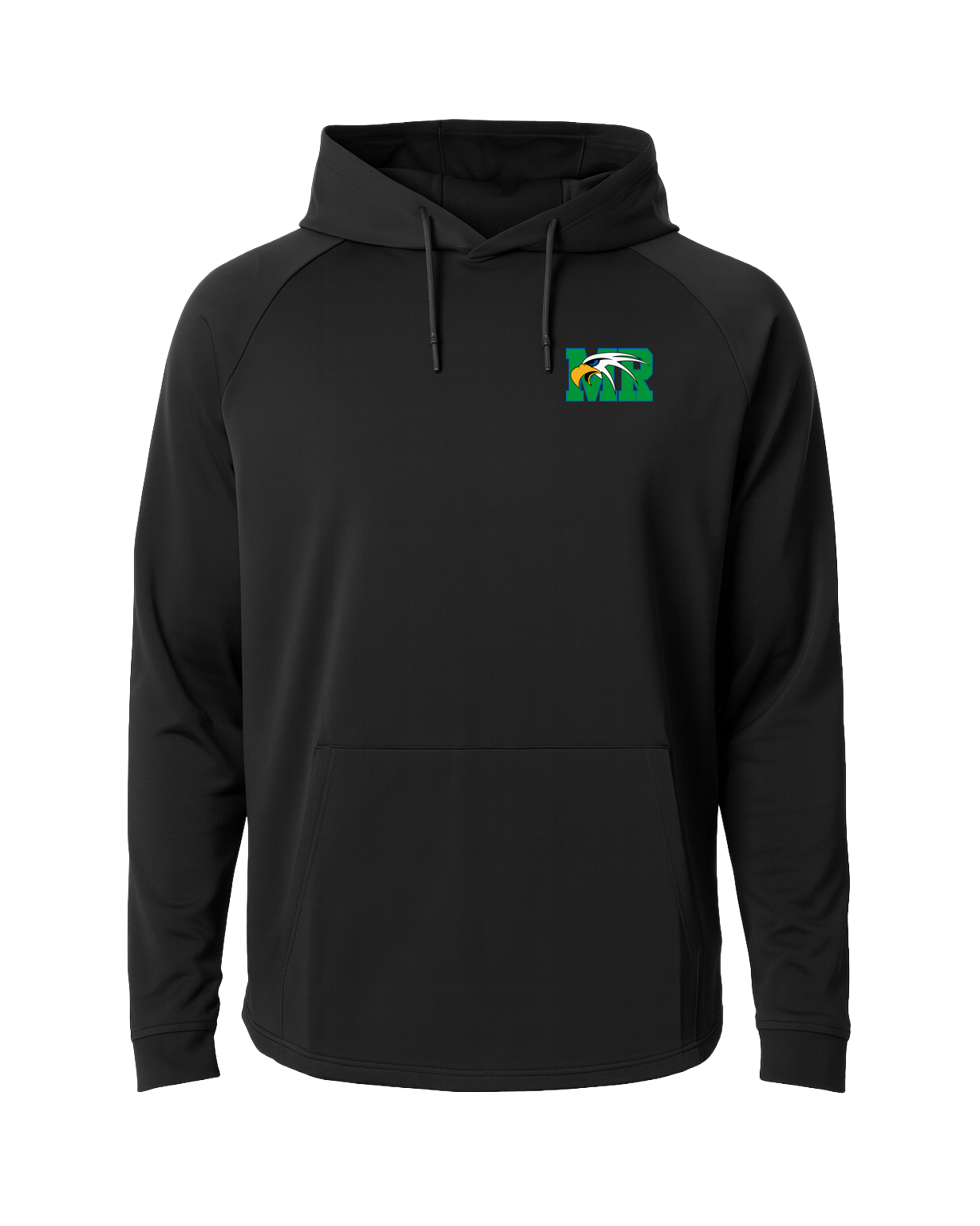 Maple River - Black Hoodie - Left Chest
