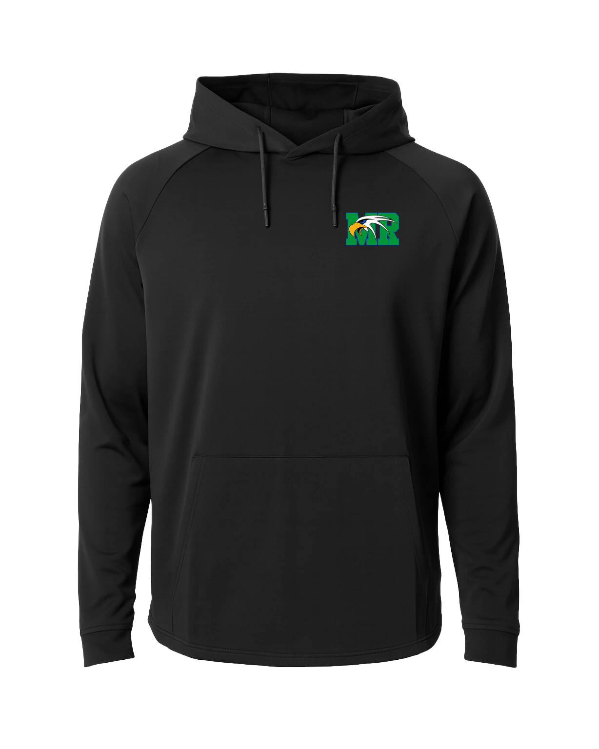 Maple River - Black Hoodie - Left Chest
