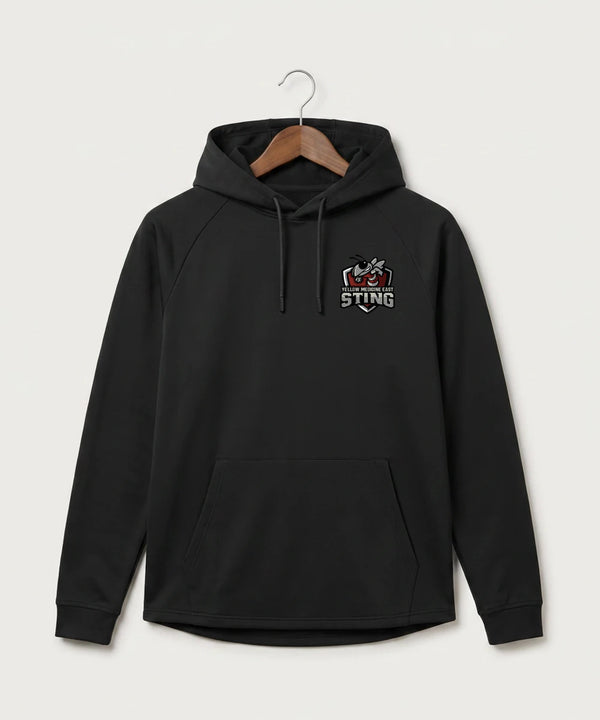 Yellow Medicine East High School Football (Boys) - Black Hoodie - Left Chest