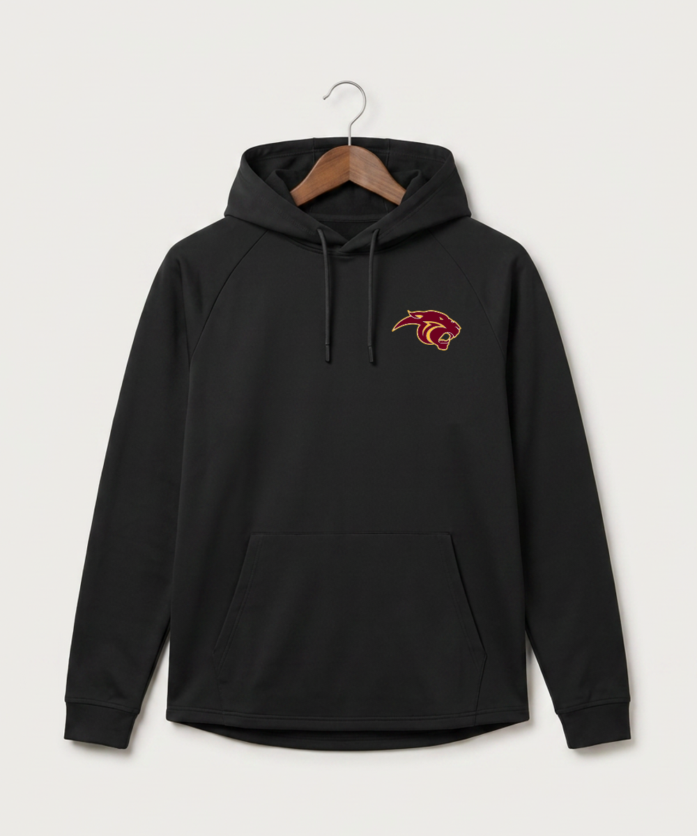 Pine Island High School Football (Boys) - Black Hoodie - Left Chest