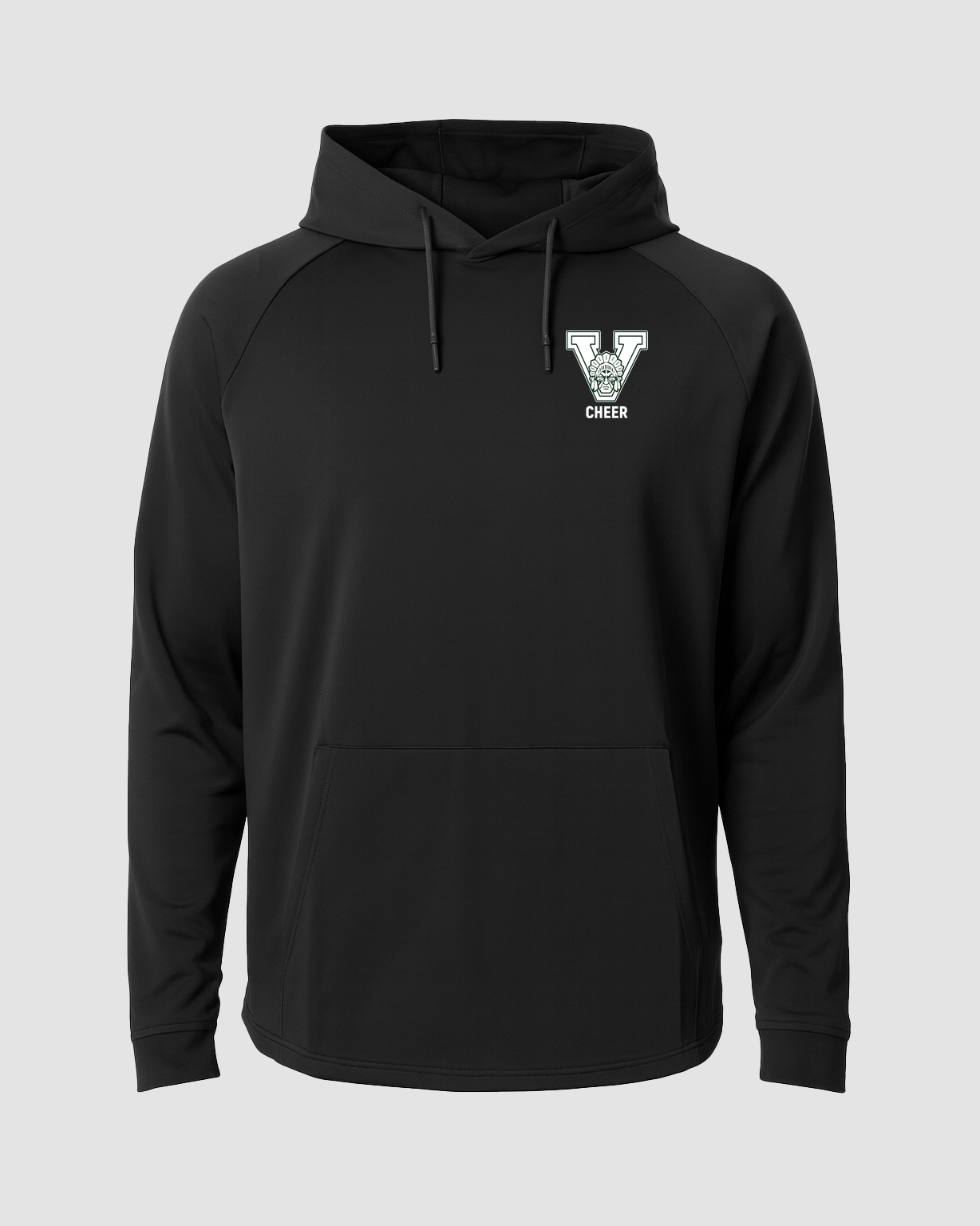 Xavier Football - Black Hoodie - Left Chest