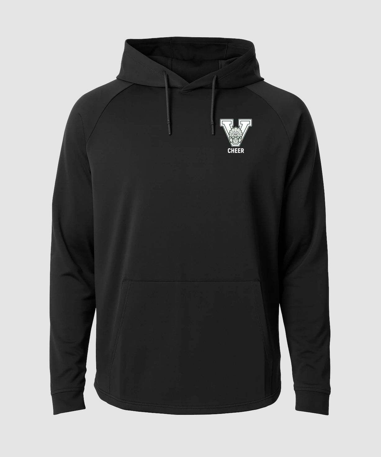 Xavier Football - Black Hoodie - Left Chest
