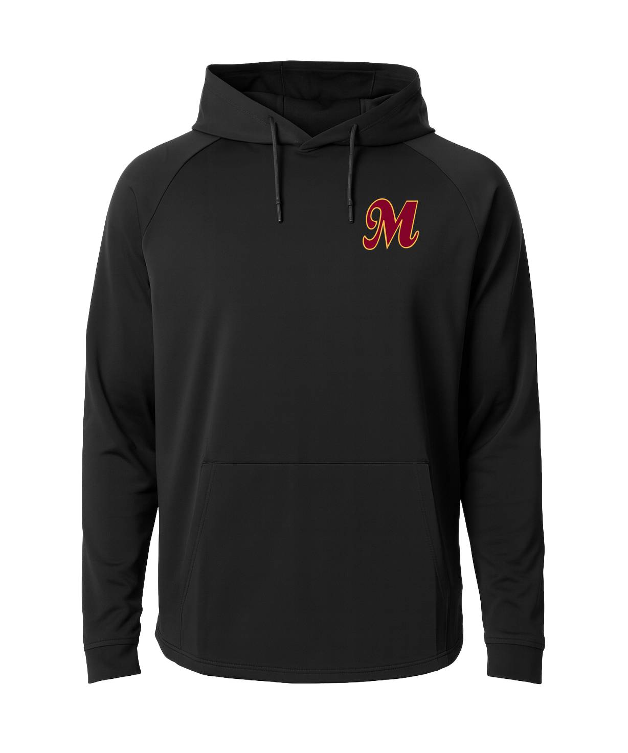 Mankato Area Youth Baseball Association - Black Hoodie - Left Chest