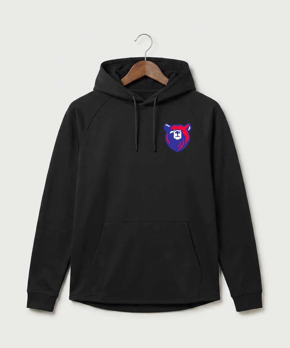 Bertha Hewitt High School Football (Boys) - Black Hoodie - Left Chest