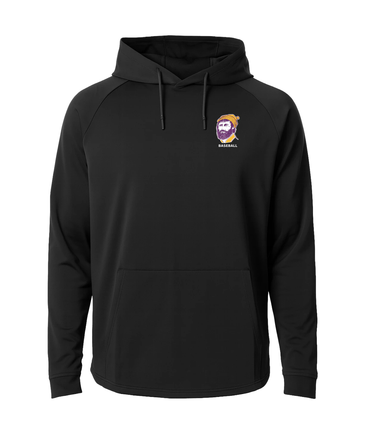 Cloquet Baseball - Black Hoodie - Left Chest