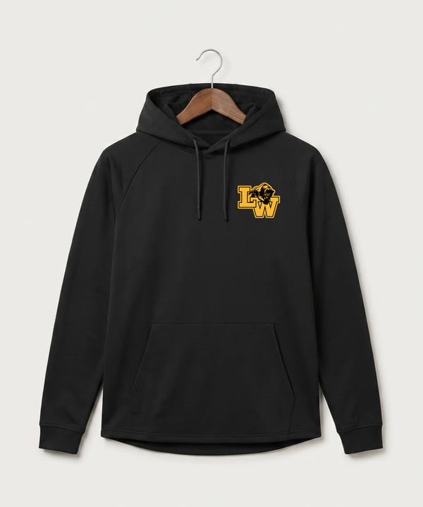 Le-Win Football - Black Hoodie - Left Chest