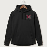 Moline Cheer general - Black Hoodie - Left Chest