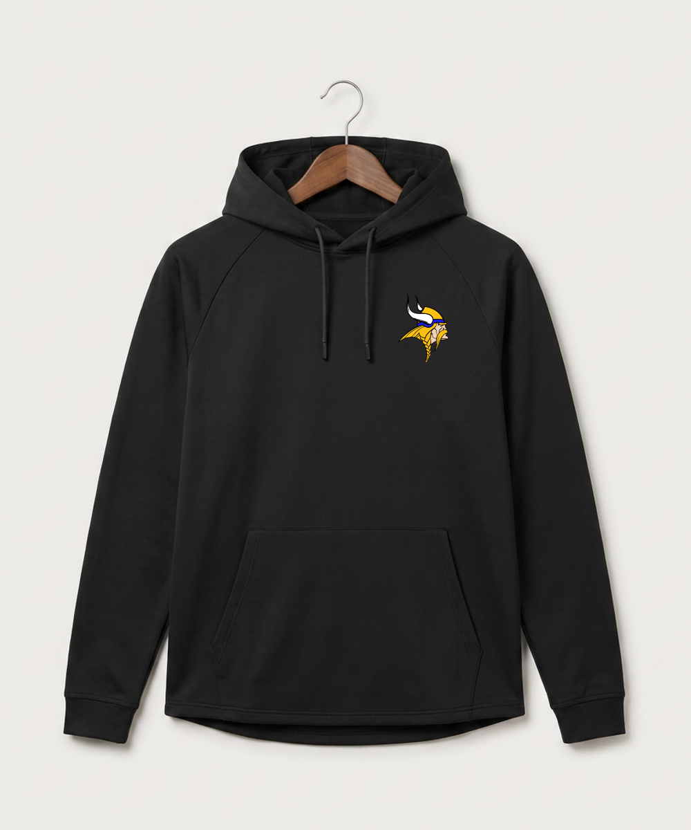 Hayfield High School Volleyball (Girls) - Black Hoodie - Left Chest