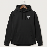 Polo HS Football general - Black Hoodie - Left Chest