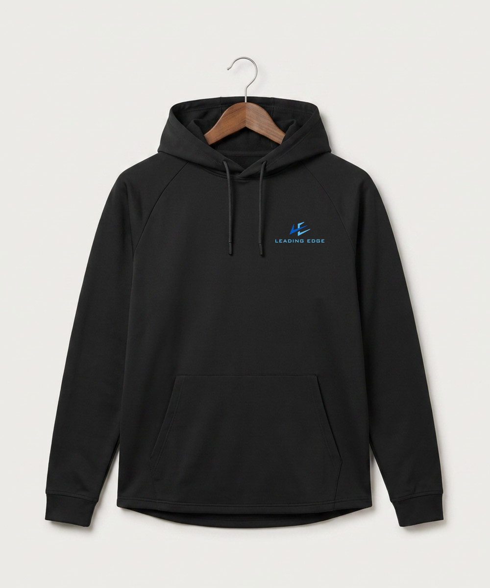 Leading Edge Team Store - Black Hoodie - Left Chest