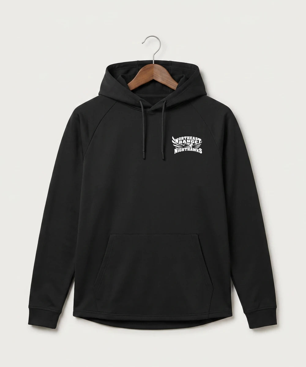 Northeast Range High School Volleyball (Girls) - Black Hoodie - Left Chest