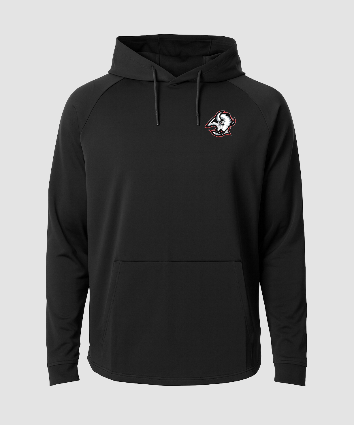 Testing 66 - Black Hoodie - Left Chest