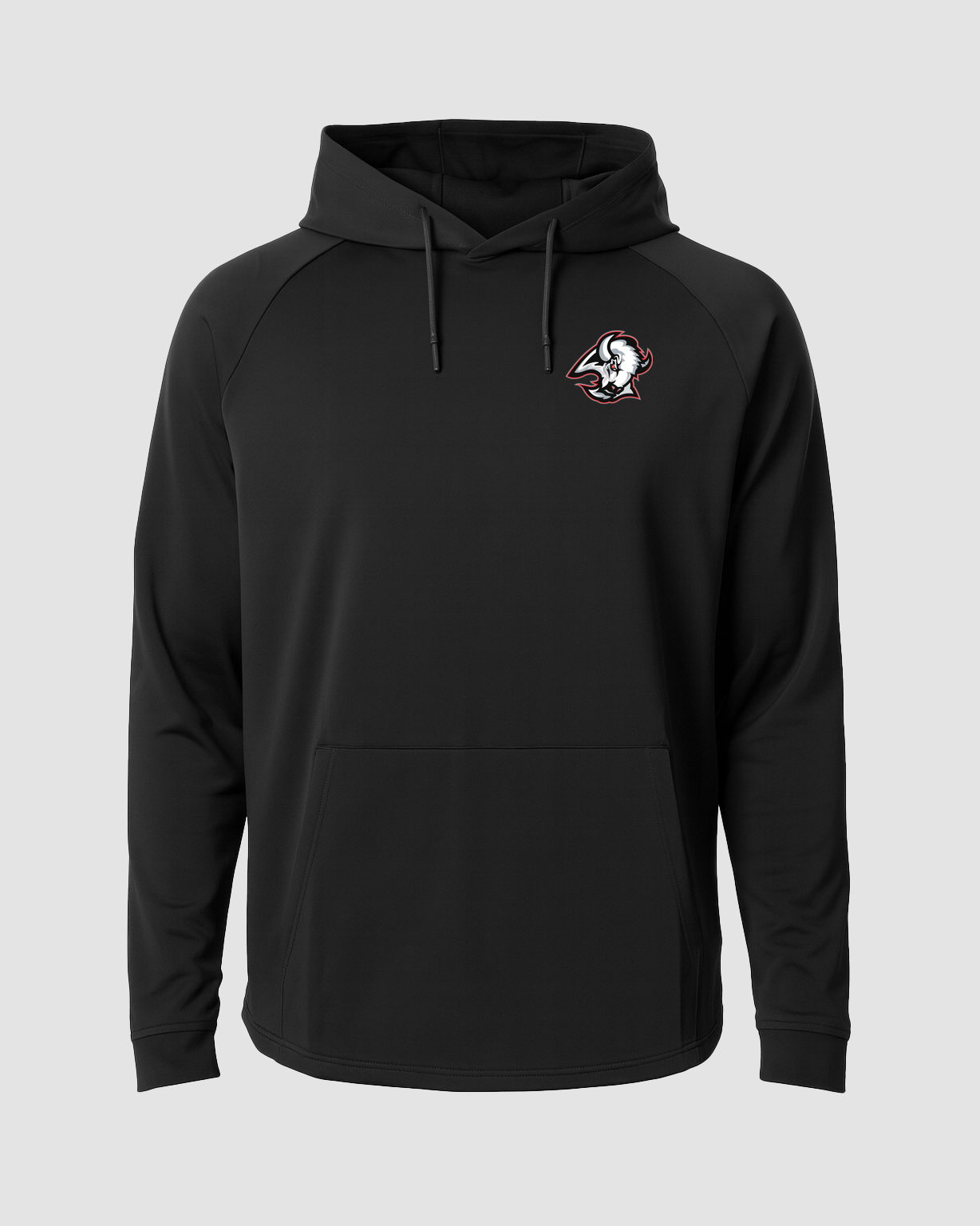 Testing 66 - Black Hoodie - Left Chest