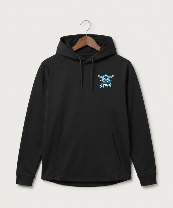 Minnesota Sting Athletics - Black Hoodie - Left Chest