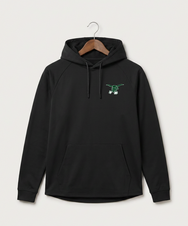 West Fargo High School Football (Boys) - Black Hoodie - Left Chest