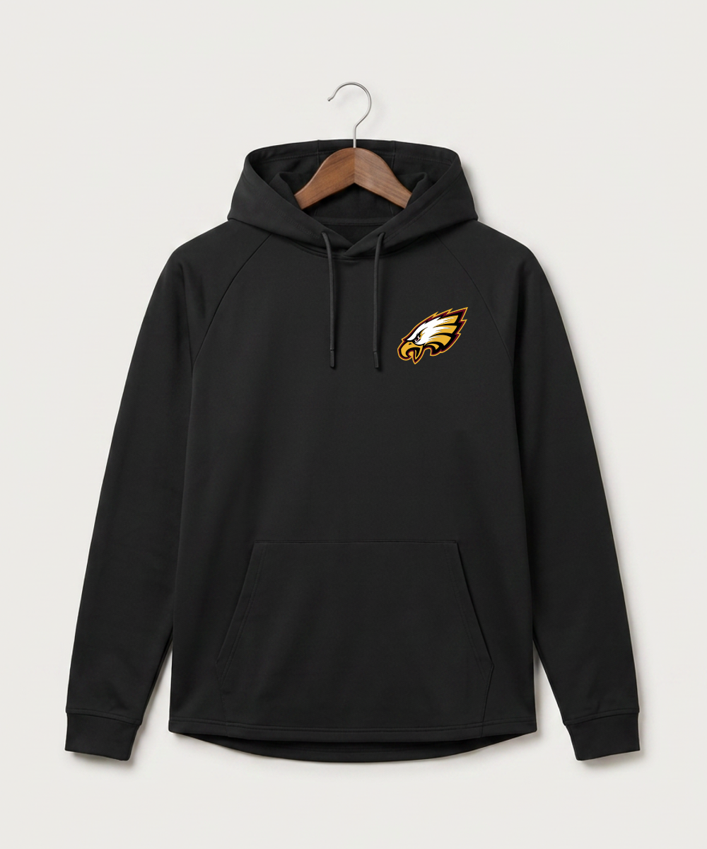 Dover-Eyota High School Volleyball (Girls) - Black Hoodie - Left Chest