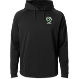 Roseau Softball - Black Hoodie - Left Chest