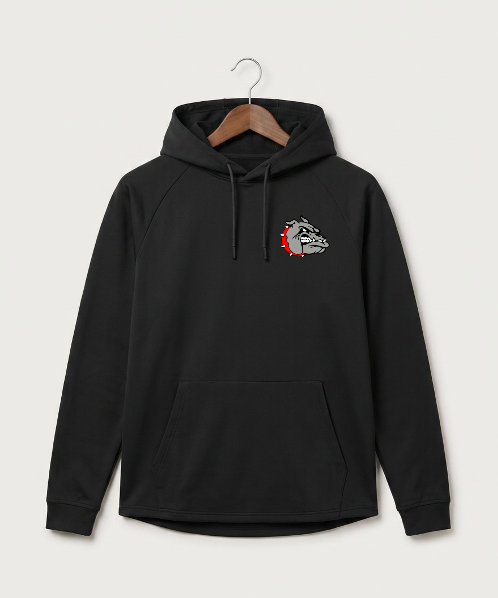 Otter Tail Central Football (Boys) - Black Hoodie - Left Chest