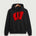 Wisconsin Hanger Test - Black Hoodie (front)
