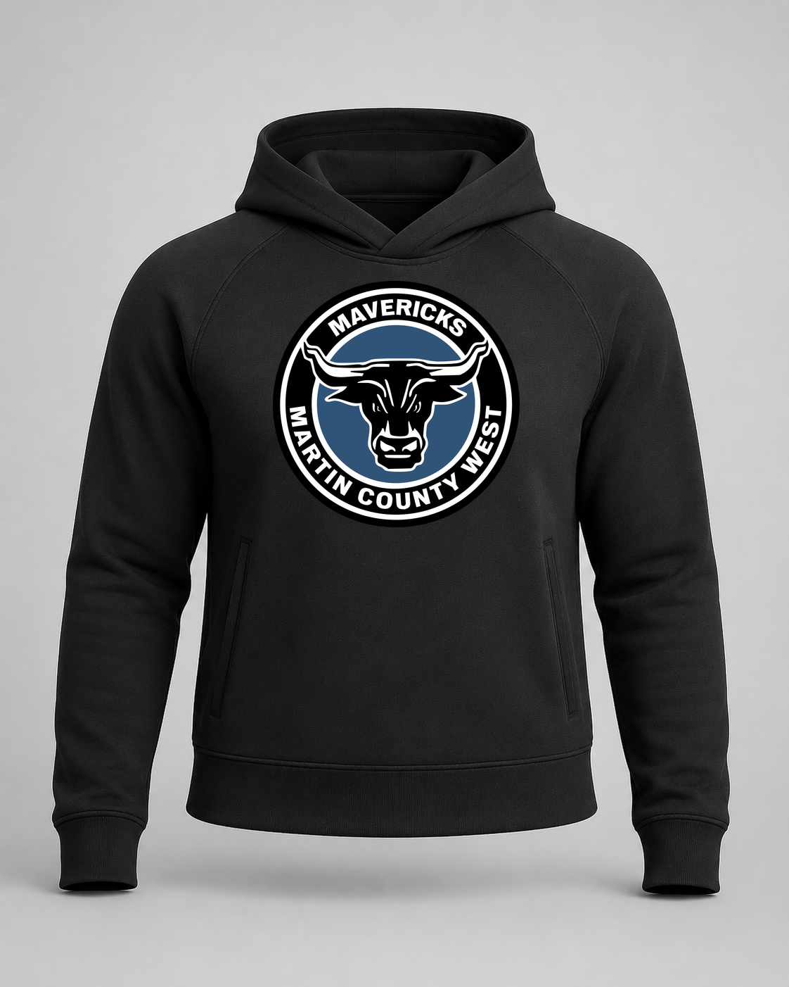 Martin County West Football - Ultralux Hoodie
