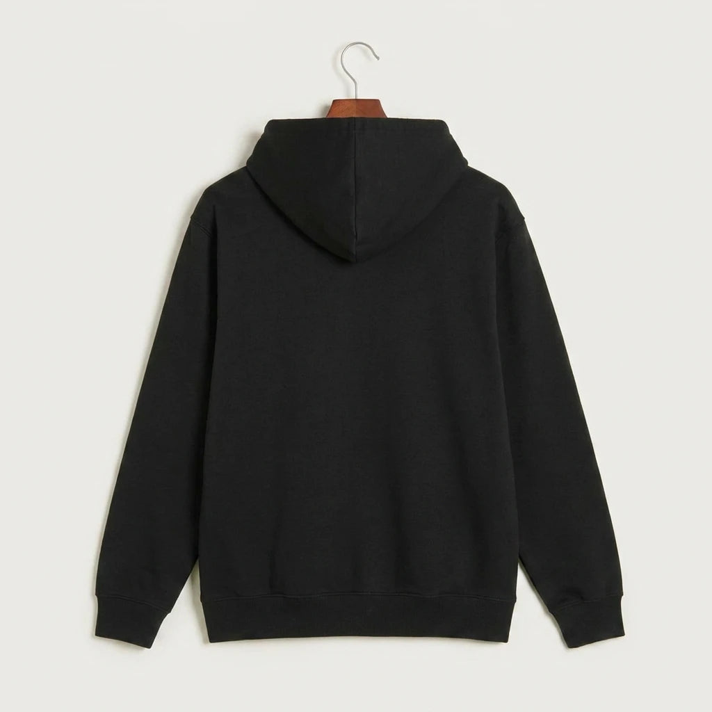 Hershey High School Volleyball Team Store - Black Hoodie Value - Left Chest (back)