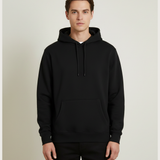 Notre Dame High School Team Store - Black Hoodie Value - Full Front (model)