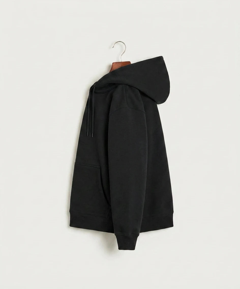 Rock Ridge Spring Sports - Black Hoodie Value - Left Chest — side