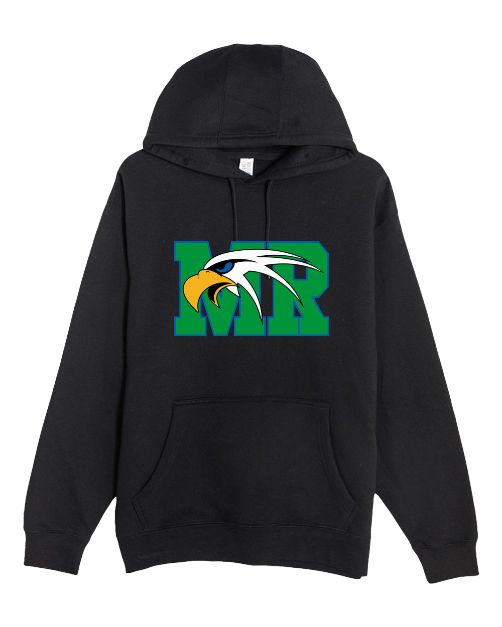 Maple River High School hockey_boys - Black Hoodie Value - Full Front
