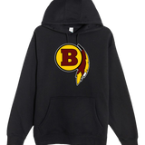 Benson Football - Black Hoodie Value - Full Front