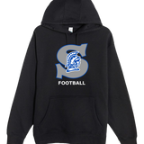 Southwest Football - Black Hoodie Value - Full Front
