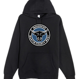 Martin County West Football - Black Hoodie Value - Full Front