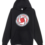 Houston Volleyball - Black Hoodie Value - Full Front