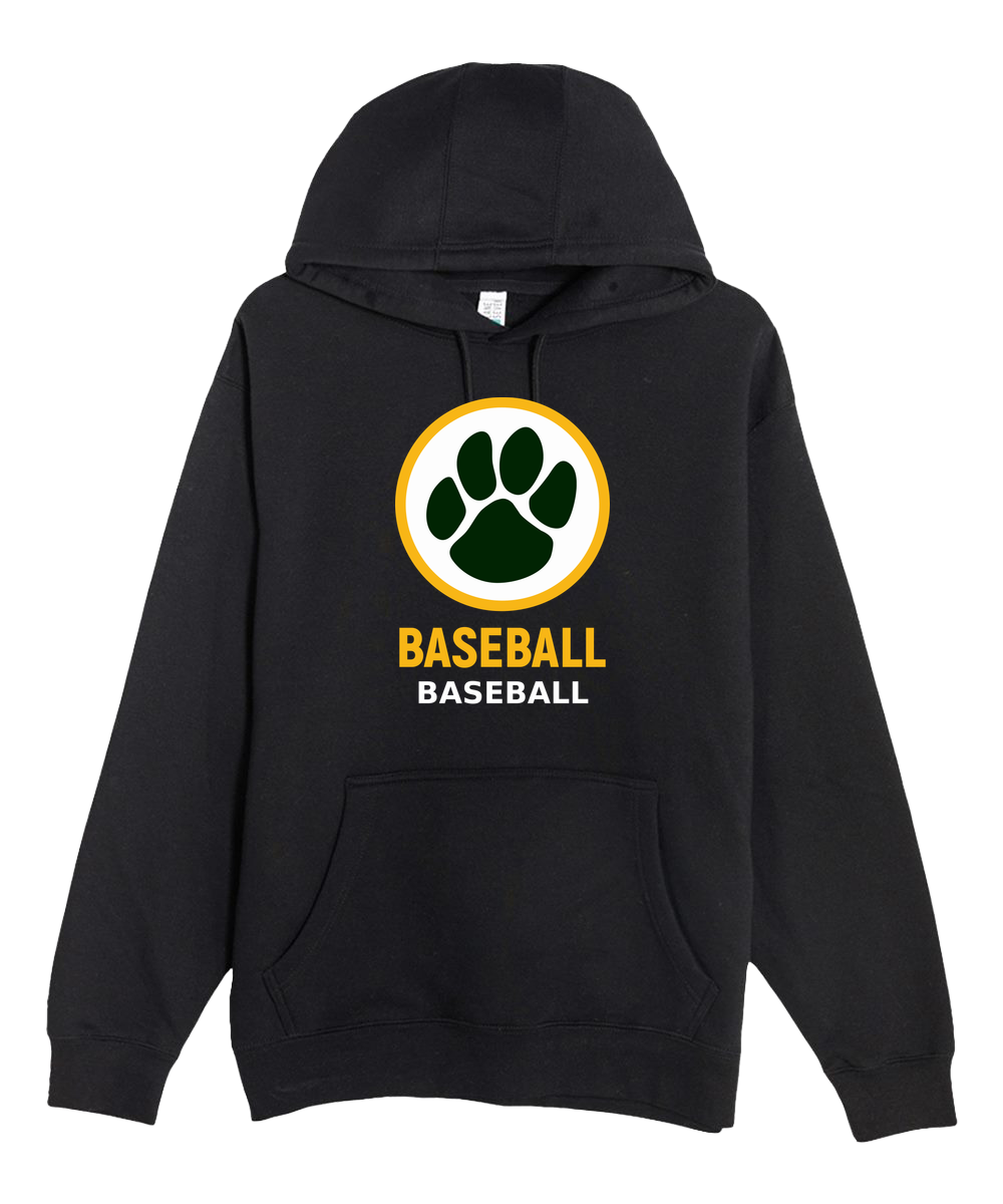 Ashwaubenon Baseball — final e2e test - Black Hoodie Value - Full Front