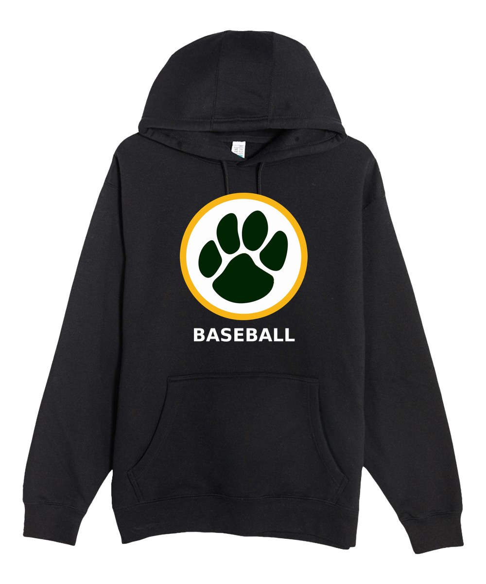 Ashwaubenon Baseball — final e2e test - Black Hoodie Value - Full Front