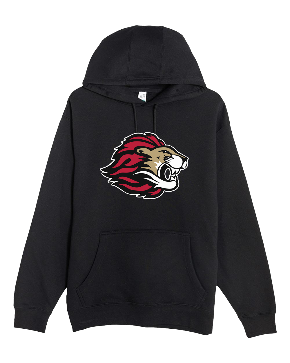 Spring Grove Football - Black Hoodie Value - Full Front