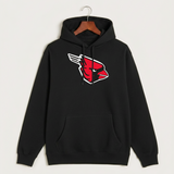 Forreston Athletics general - Black Hoodie Value - Full Front