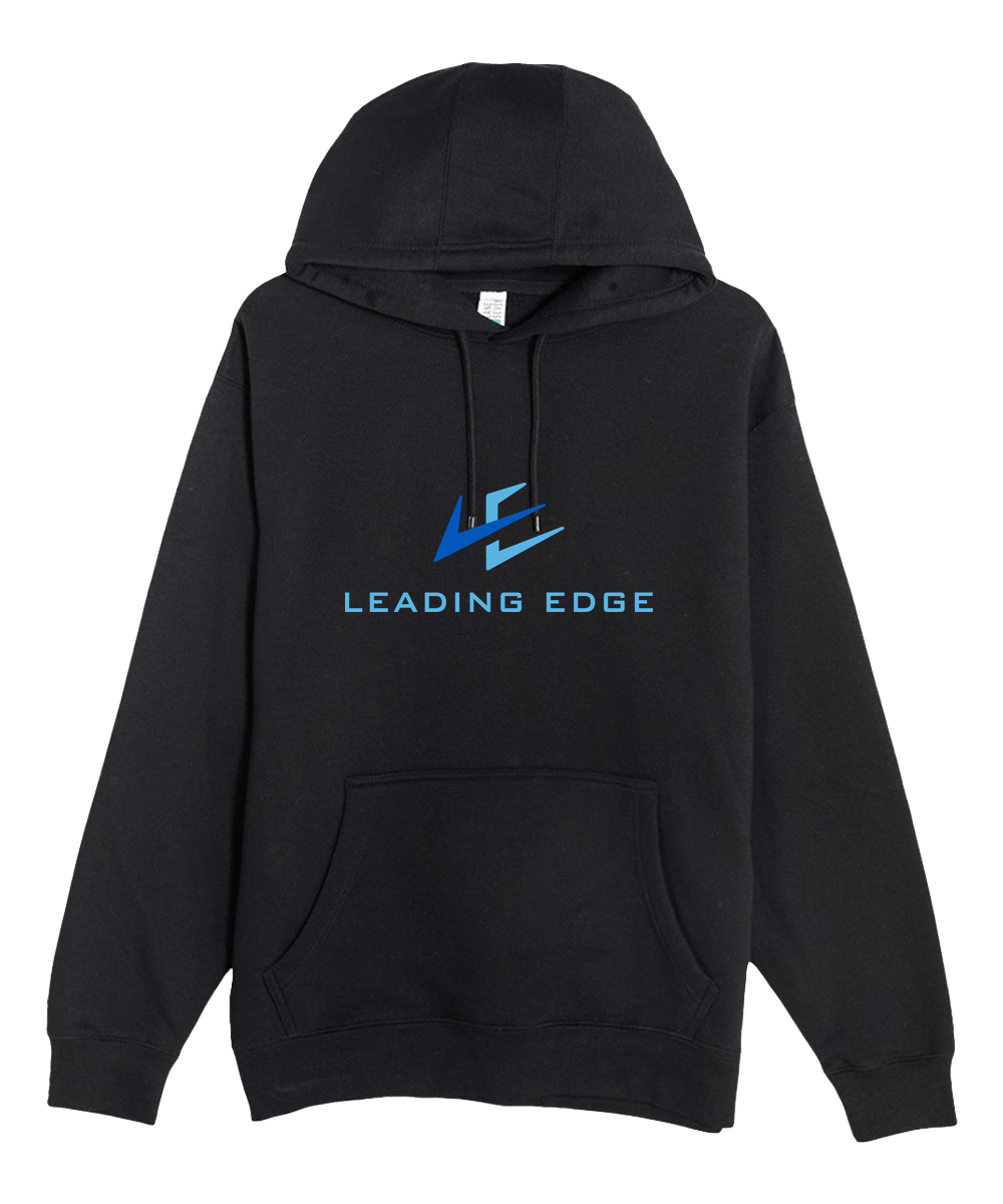 Leading Edge example_store - Black Hoodie Value - Full Front