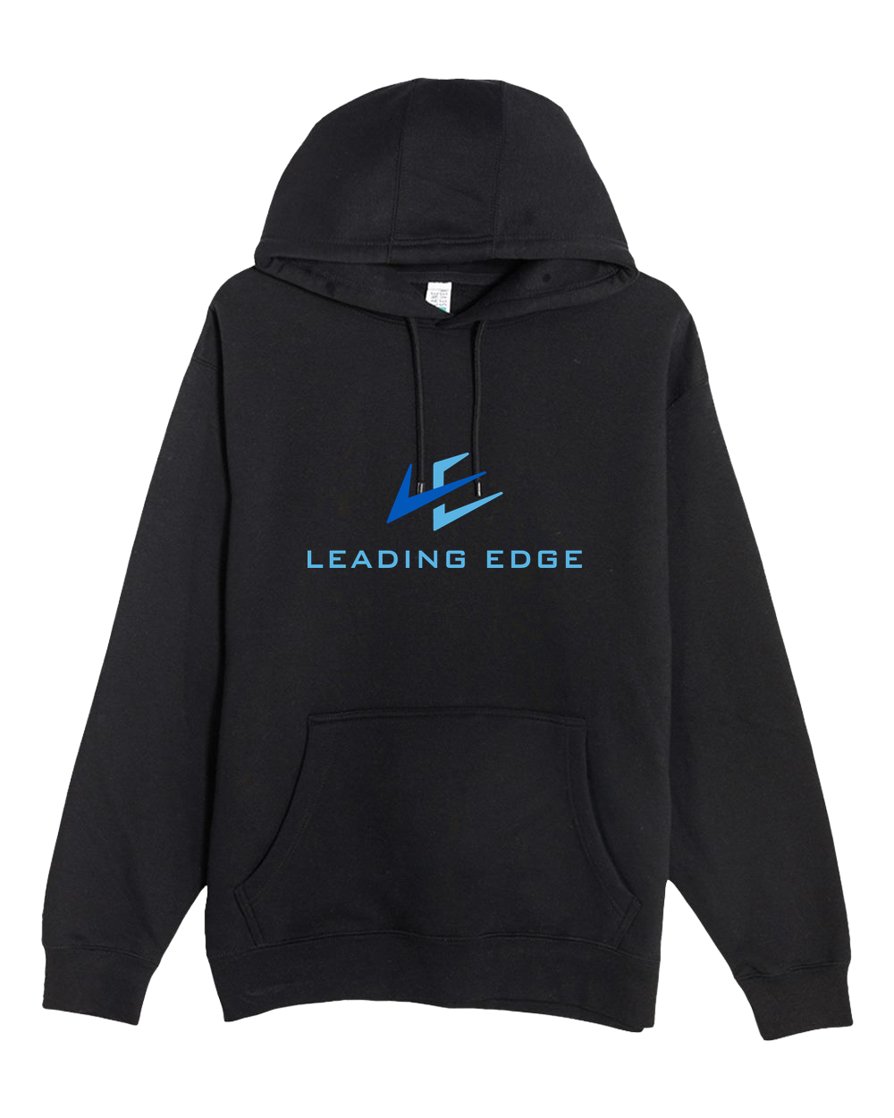 Leading Edge example_store - Black Hoodie Value - Full Front