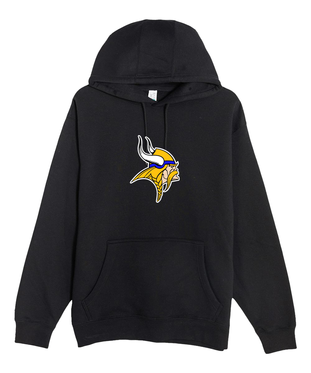 Hayfield Volleyball - Black Hoodie Value - Full Front