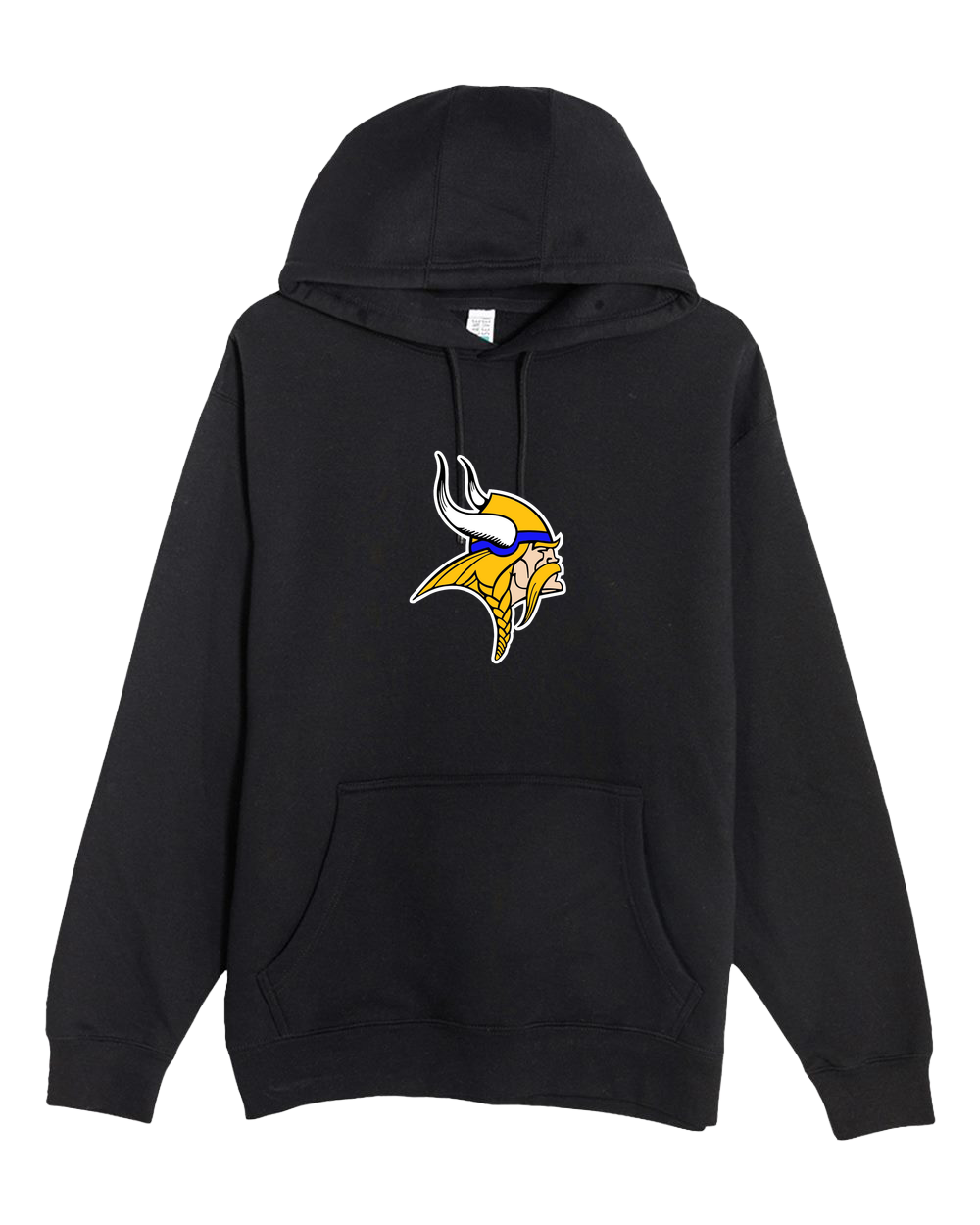 Hayfield Volleyball - Black Hoodie Value - Full Front
