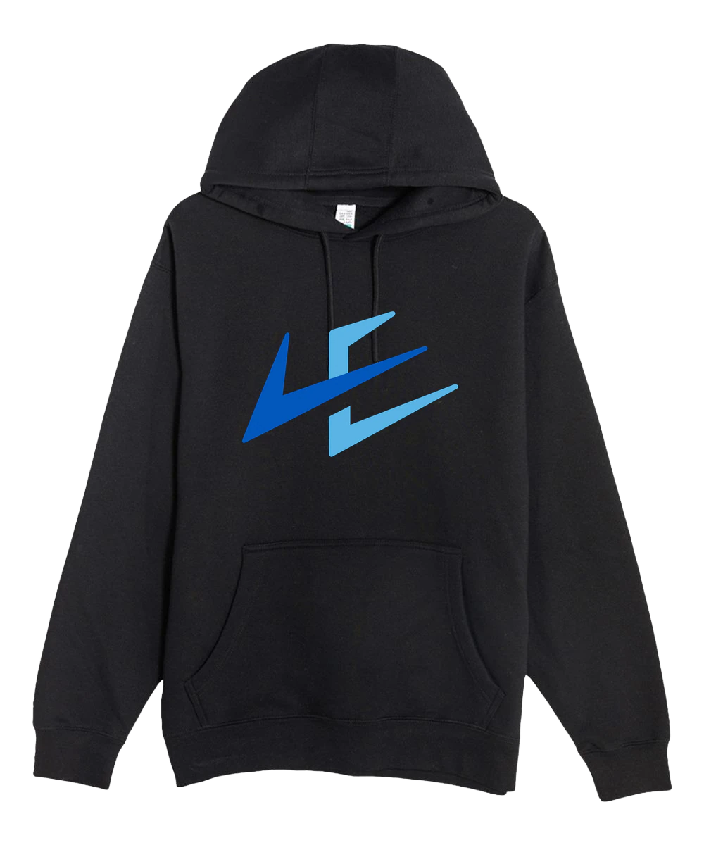 Leading Edge example_store - Black Hoodie Value - Full Front