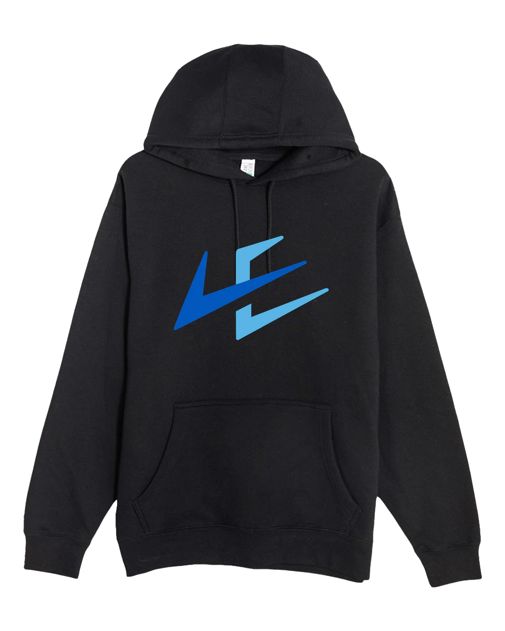 Leading Edge example_store - Black Hoodie Value - Full Front
