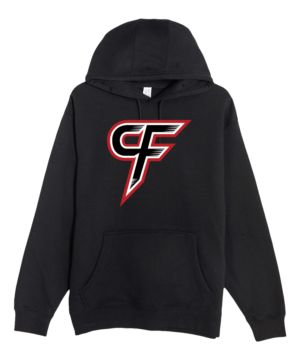 Cannon Falls Volleyball - Black Hoodie Value - Full Front