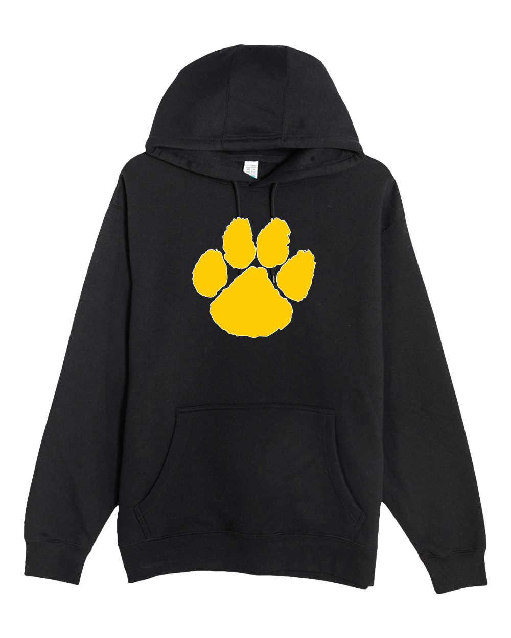 PEM Football - Black Hoodie Value - Full Front