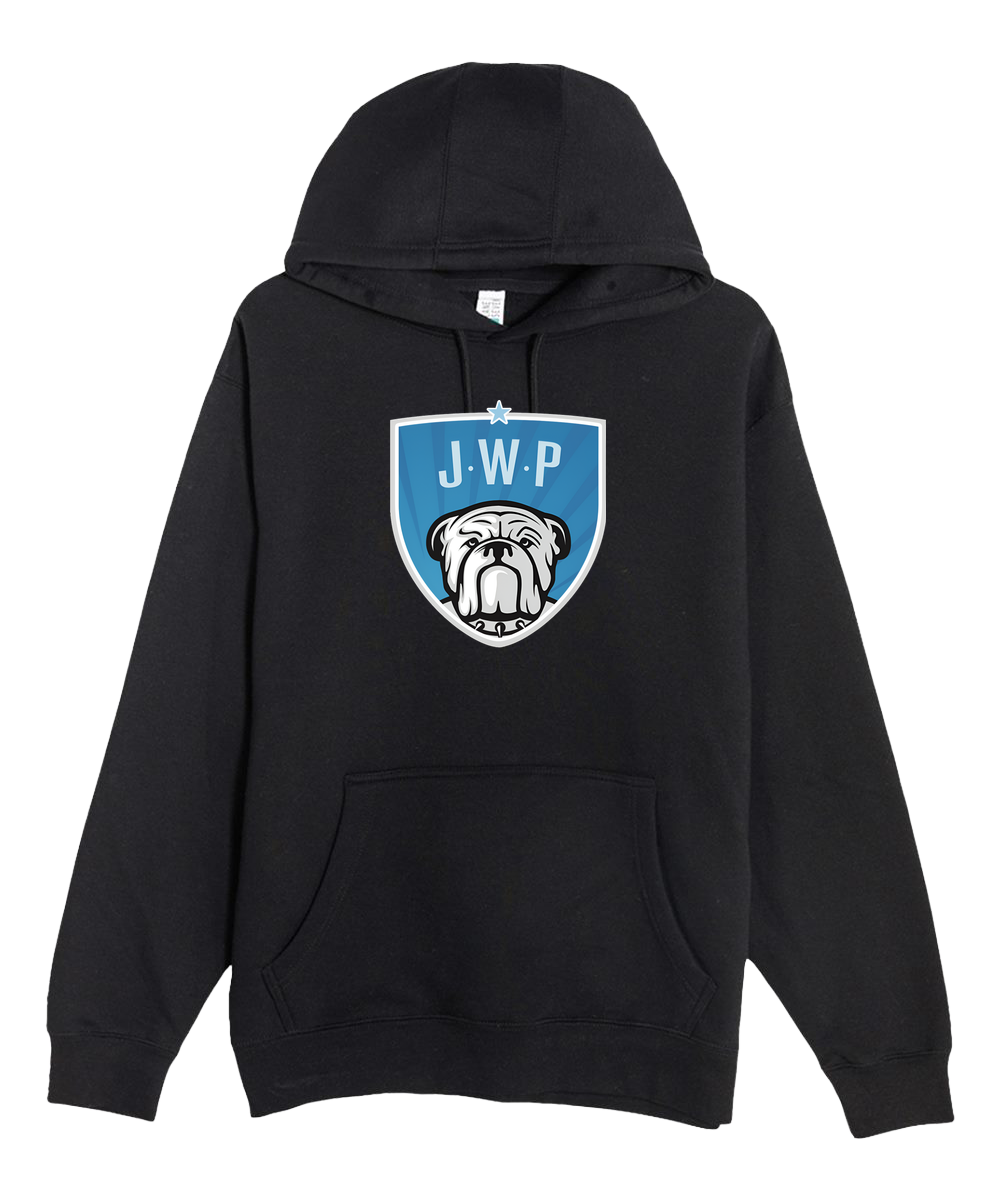 JWP Football - Black Hoodie Value - Full Front