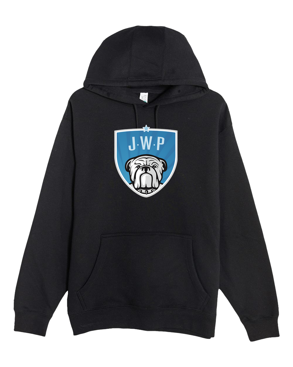 JWP Football - Black Hoodie Value - Full Front