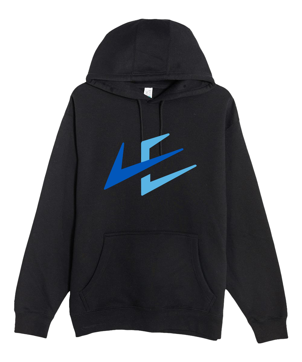 Leading Edge example_store - Black Hoodie Value - Full Front