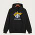 Polo HS Football general - Black Hoodie Value - Full Front